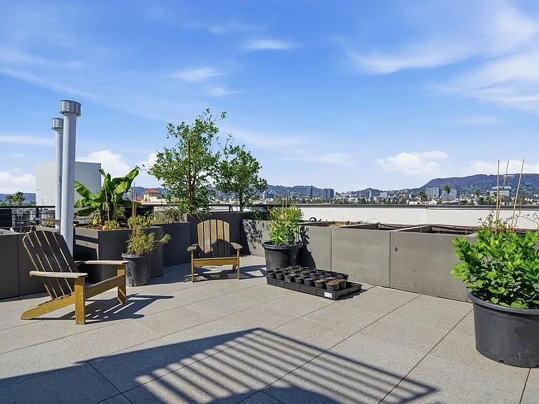 Rooftop Tenant Garden Area