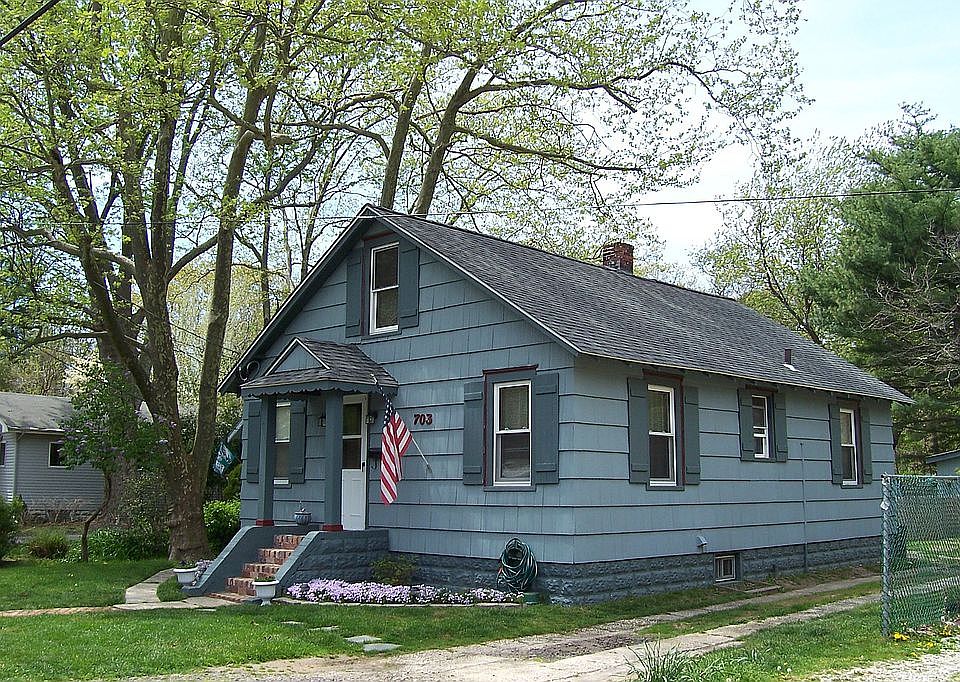 Front of home. Bike path community.