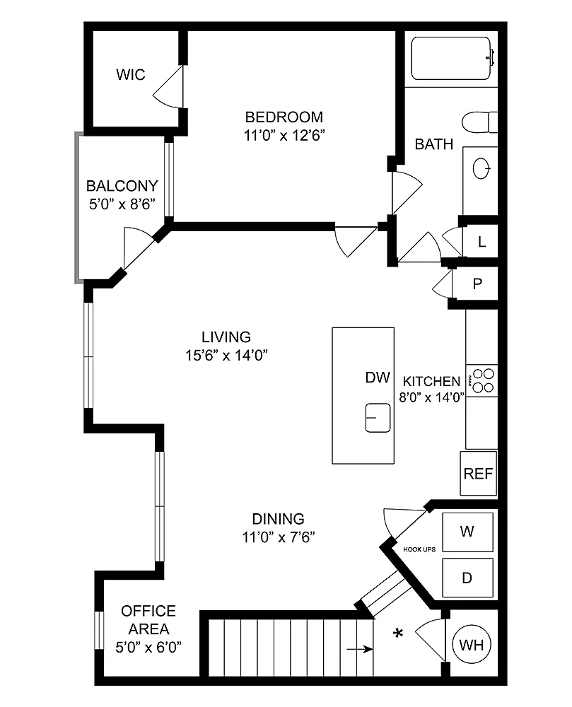 Floor plan Lilac