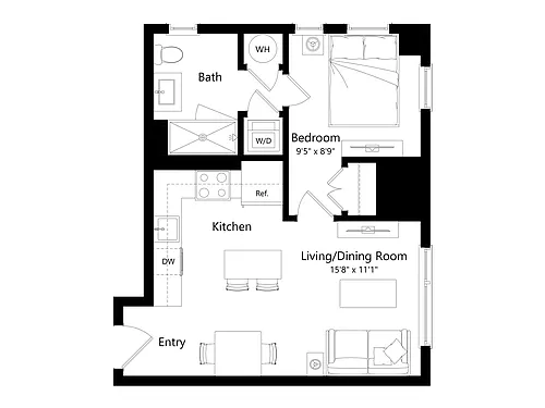 Floor plan A8