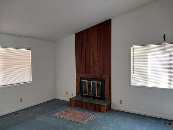 Woodburning fireplace