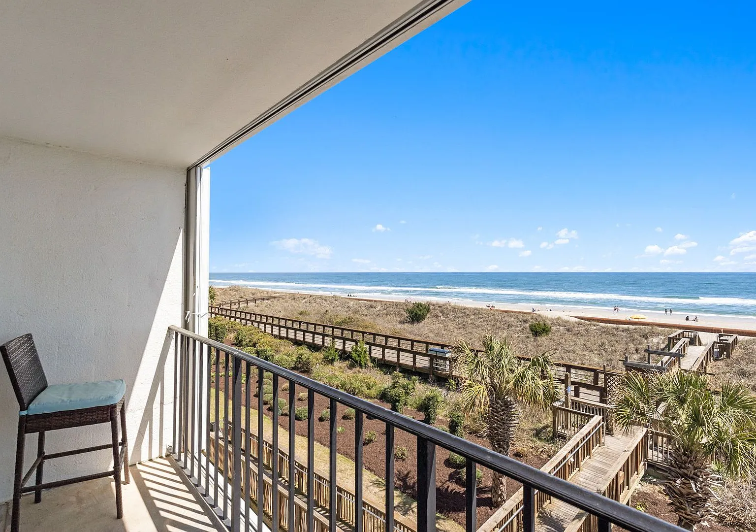 Oceanview Boardwalk Condo | Furnished Midterm Rental — Photo 1