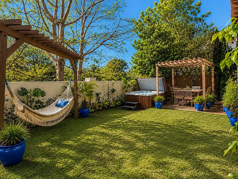 Beautiful backyard for entertaining