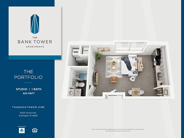 The Bank Tower Apartments — Photo 13
