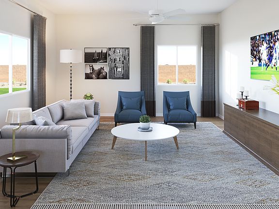 Bright and open great room