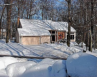 After heavy snow