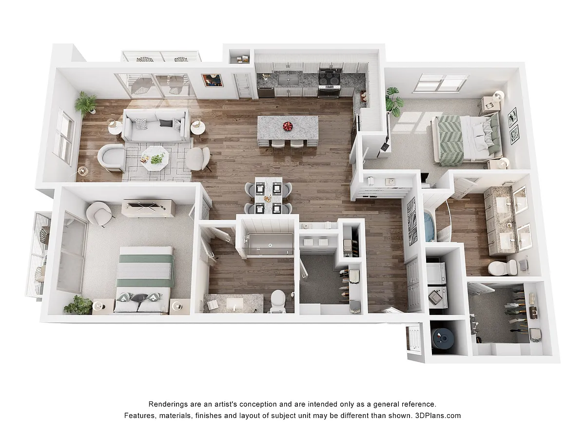 Floor plan B3
