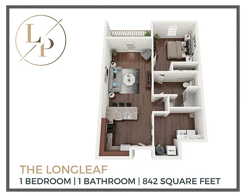 Floor plan The Longleaf