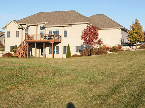 Back view of house