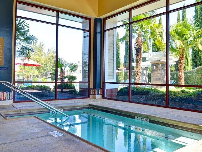 Indoor hot tub