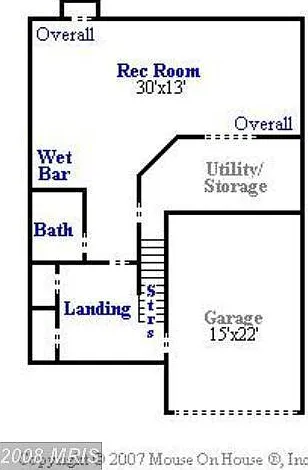 Lower Level Floor Plan