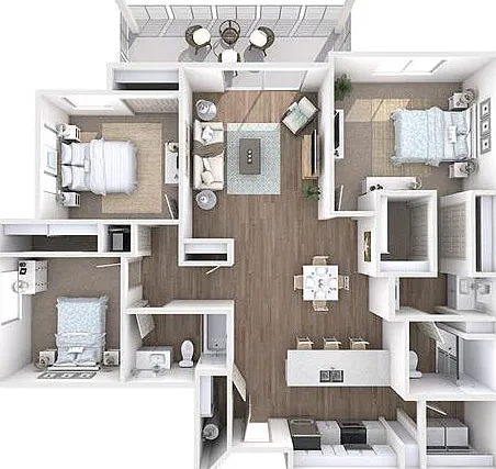 Noria Robson Luxury Apartments — Photo 63