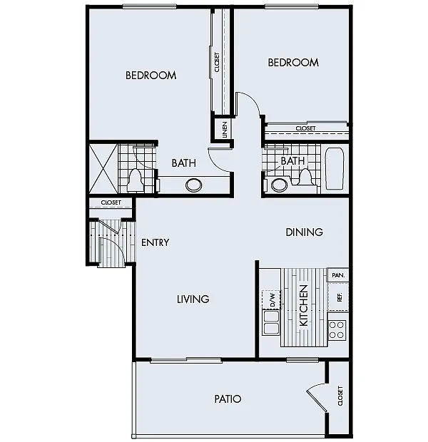 Floor plan Plan 2B