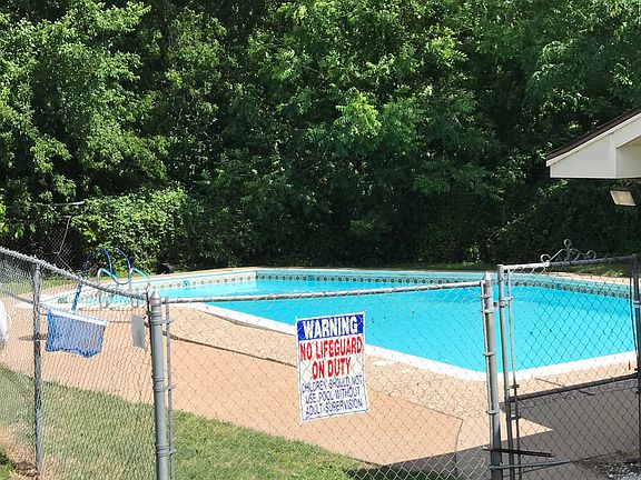 Our pool is keeping things cool.