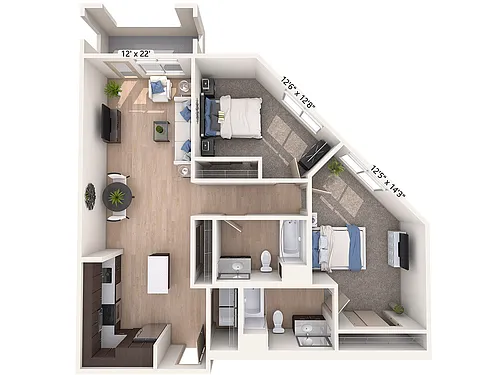 Floor plan B9-A-Esp