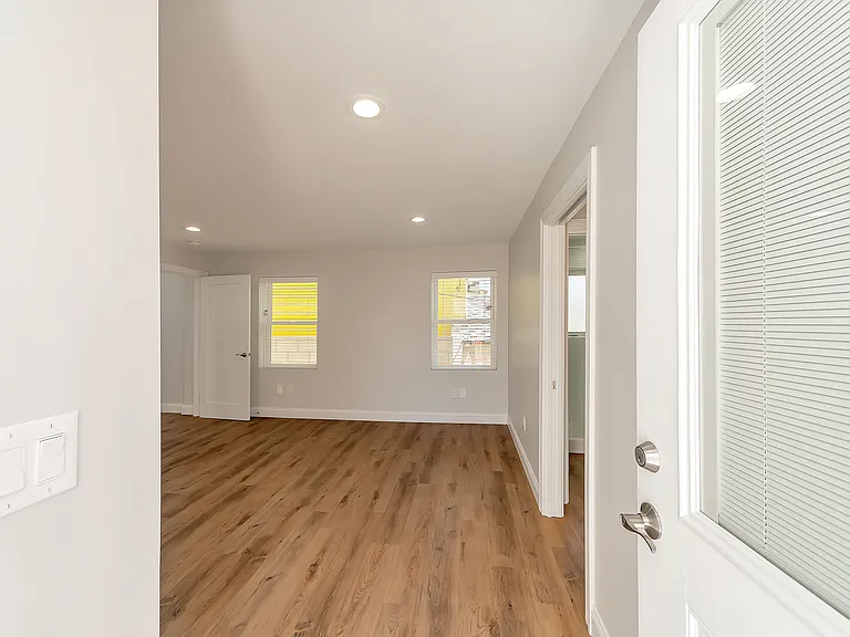 Direct entry from your private yard to the primary suite.