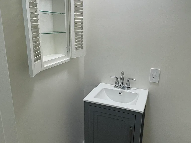 Newly remodeled Half Bath