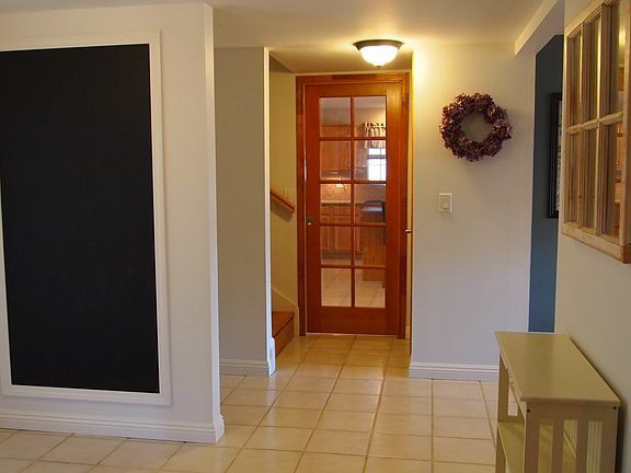 Foyer Facing Kitchen Doors