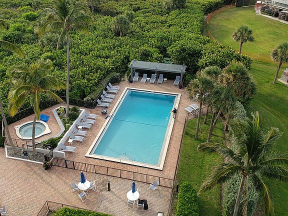 pool view from condo