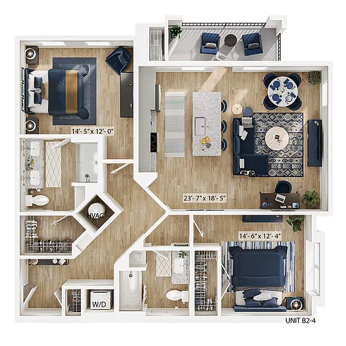 Floor plan B3