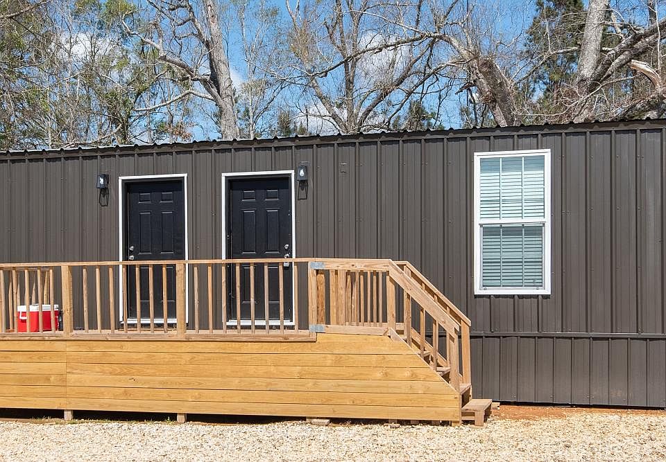 Front of Unit - Unit B is on the right (looking at the front)