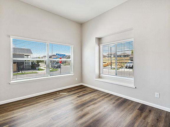 Formal dining room located off of the entry.
