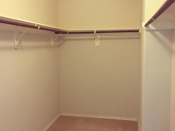 walk-in closet master bedroom