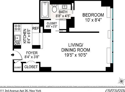 5th image of 111 3rd Ave APT 3K