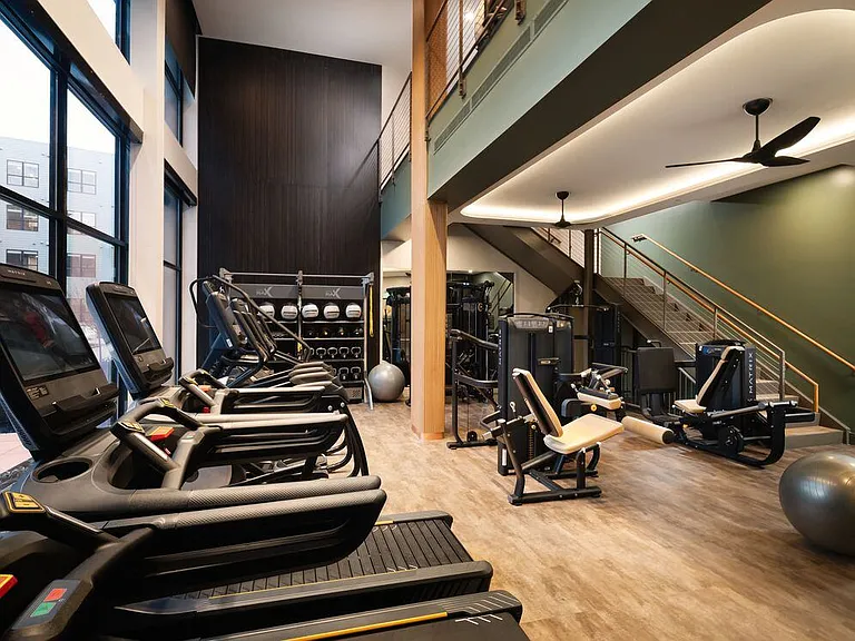 State-of-the-art fitness center