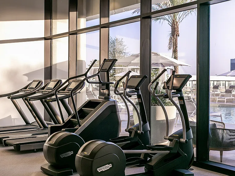 Cardio Equipment in the Fitness Center