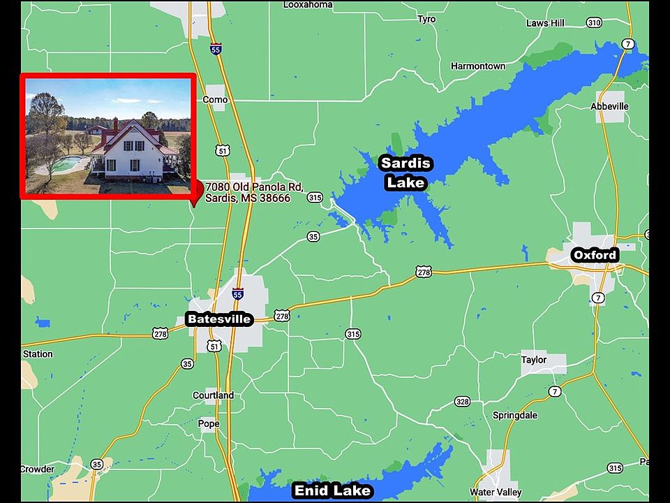 7080 Old Panola Rd, Sardis, MS 38666 MLS 151807 Zillow