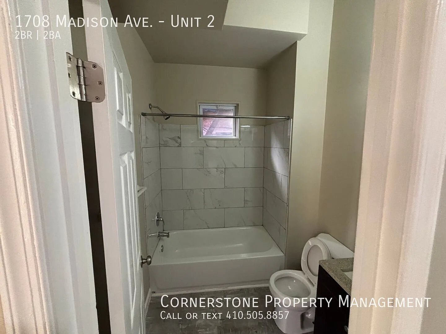 2 Bed 2 Bath with Large Living Room | $1650 | 1708 Madison Ave Unit 2 Baltimore, MD 21217 — Photo 4