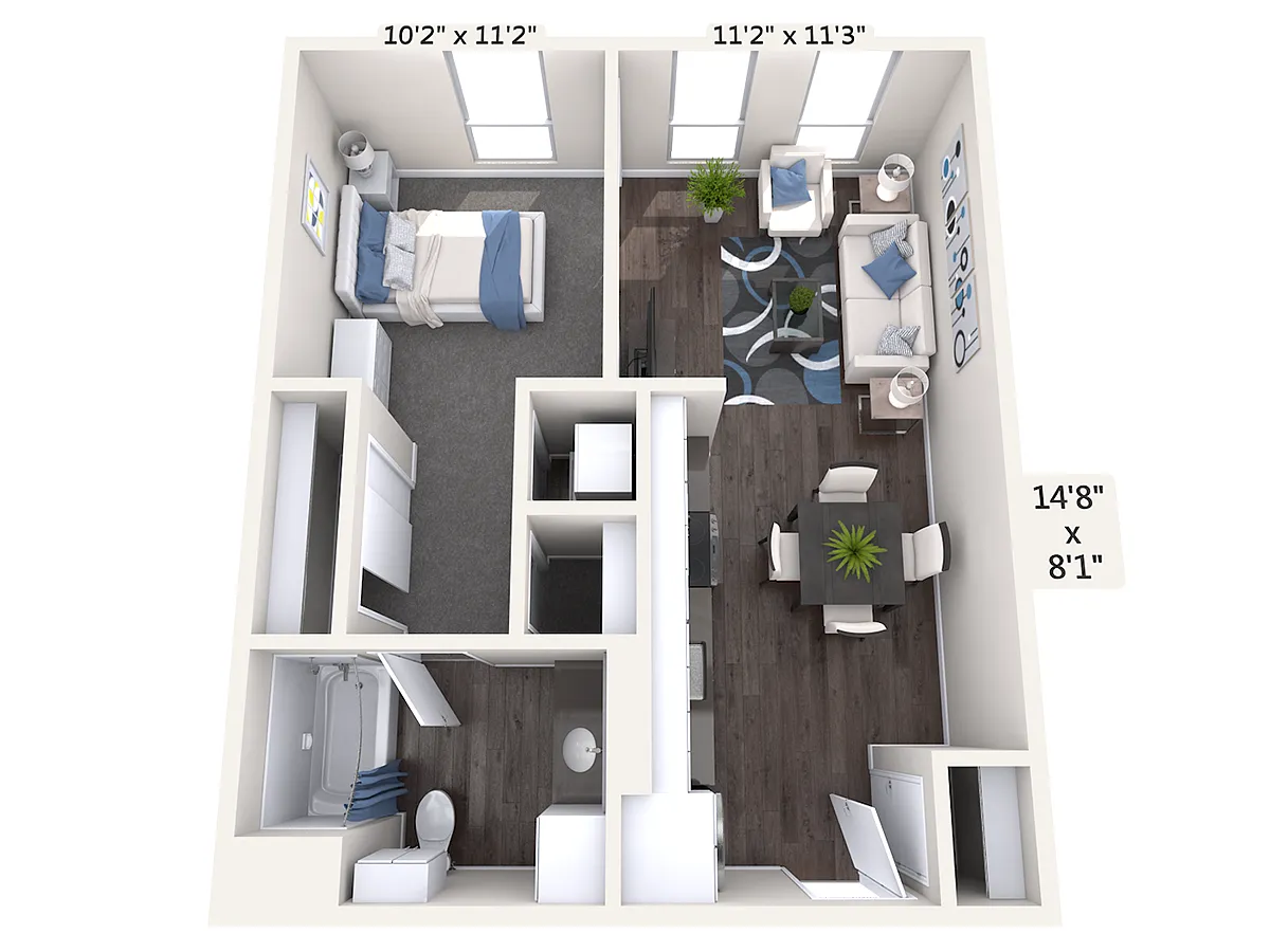 Floor plan A1_611