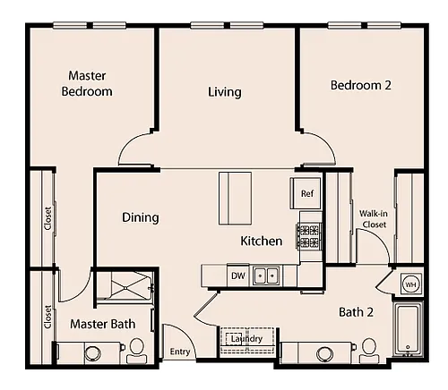 Floor plan 2A