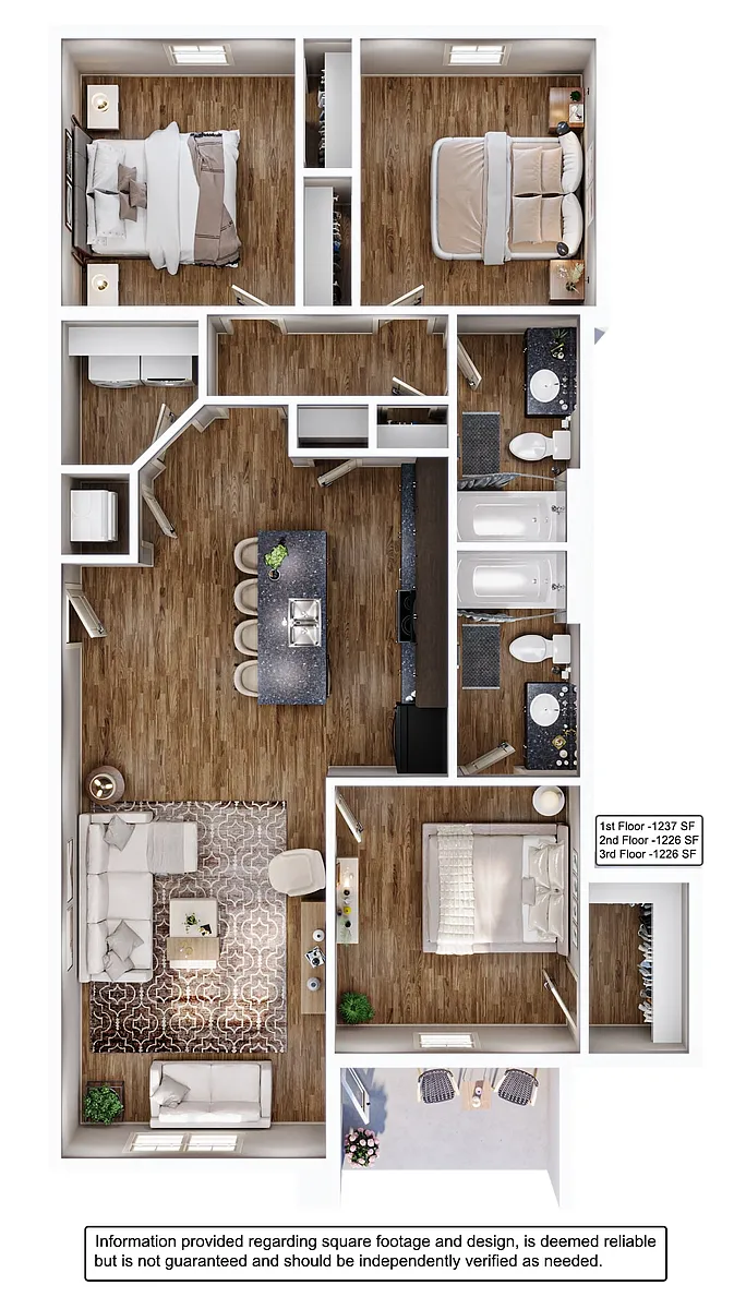 Floor plan Oak