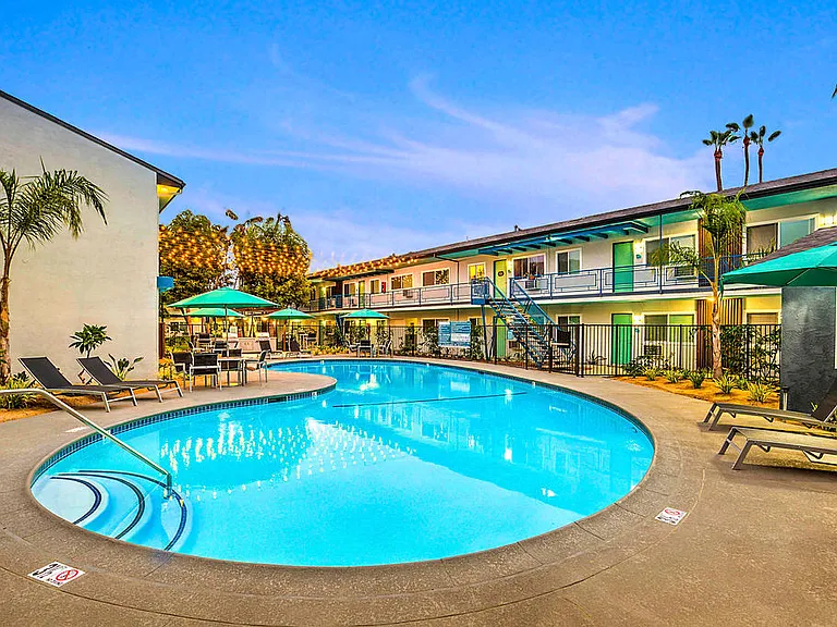 The Island Apartments pool