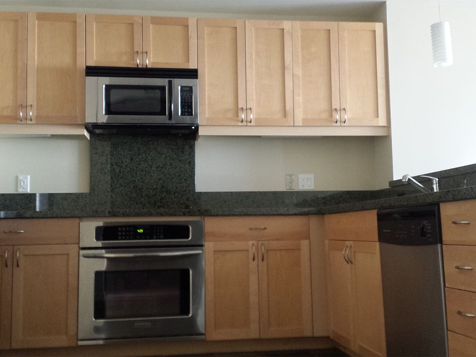 Ample kitchen