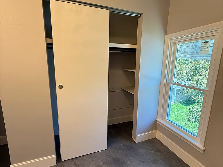 Extra large closet for bath
