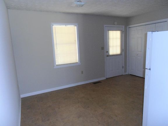 Kitchen looking at back door