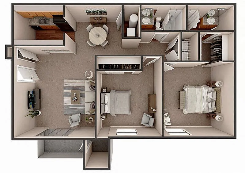 Floor plan B2