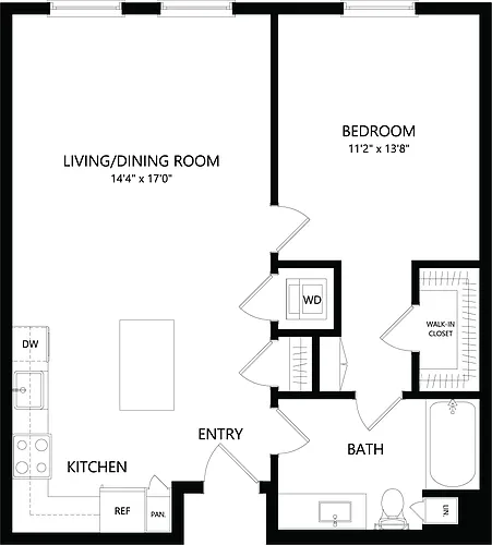 Floor plan A73