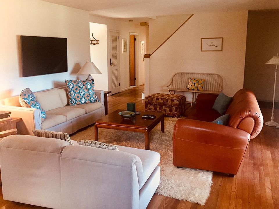 Open Plan Living Room leading to Covered Porch