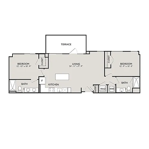 Floor plan Rock Creek PH