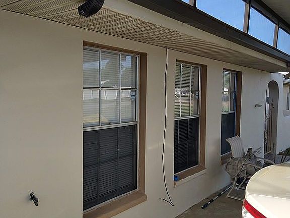 Drive way painted side