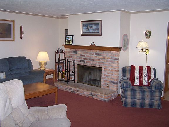 Wood Burning Fireplace