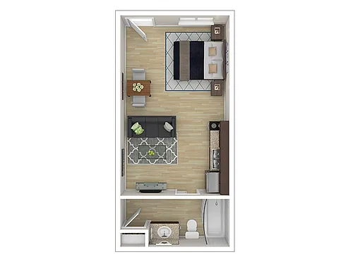 Floor plan A M1