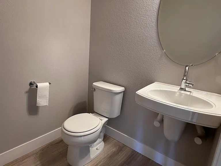 Half bathroom for guests