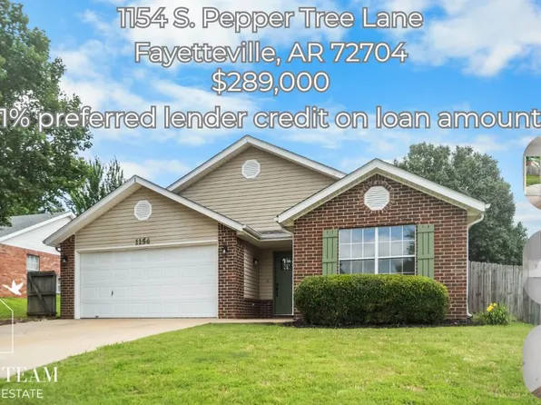1154 S Pepper Tree Ln, Fayetteville, AR 72704
