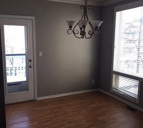 Dining room with lots of natural light and great views