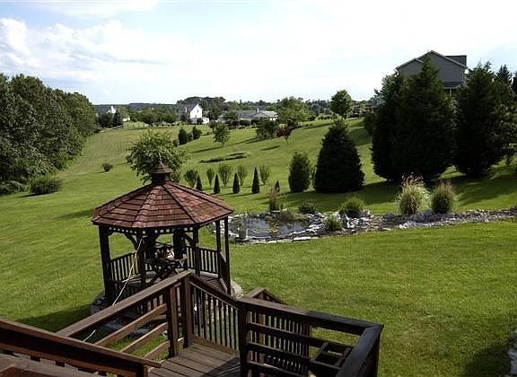 View from the 2 level deck